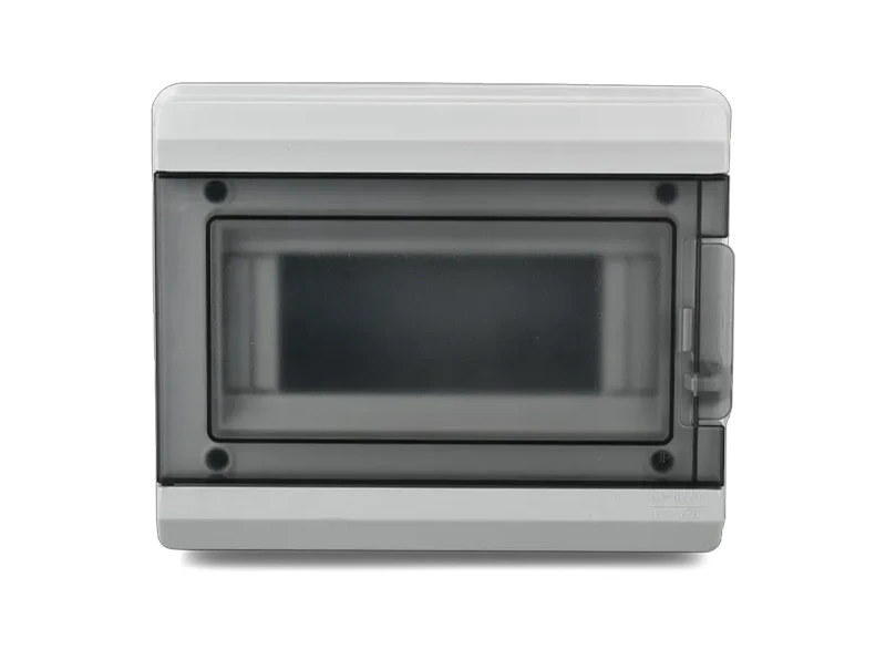 Outdoor IP65 waterproof power distribution box 8 way